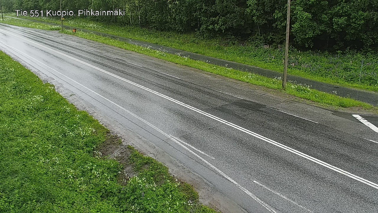 Kelikamerat Kuva Tie 551 Kuopio, Pihkainmäki, Kuopio, Pohjois-Savo