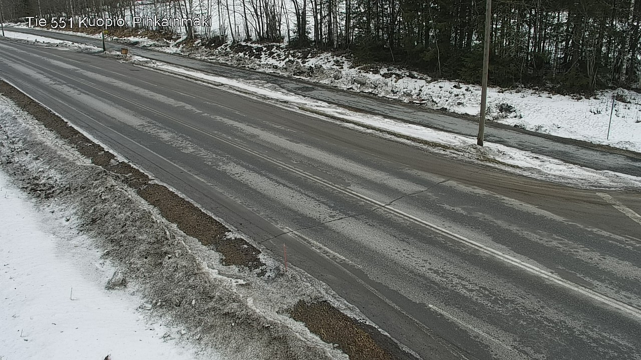 Kelikamerat Kuva Tie 551 Kuopio, Pihkainmäki, Kuopio, Pohjois-Savo