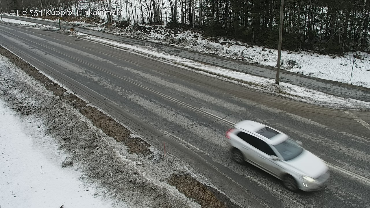 Kelikamerat Kuva Tie 551 Kuopio, Pihkainmäki, Kuopio, Pohjois-Savo