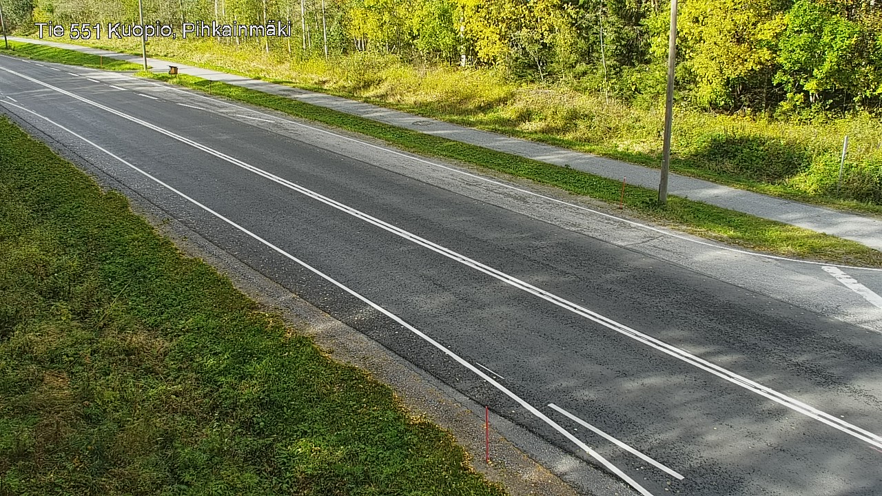 Kelikamerat Kuva Tie 551 Kuopio, Pihkainmäki, Kuopio, Pohjois-Savo