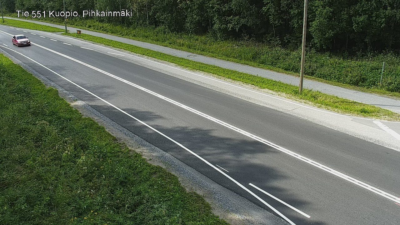Kelikamerat Kuva Tie 551 Kuopio, Pihkainmäki, Kuopio, Pohjois-Savo