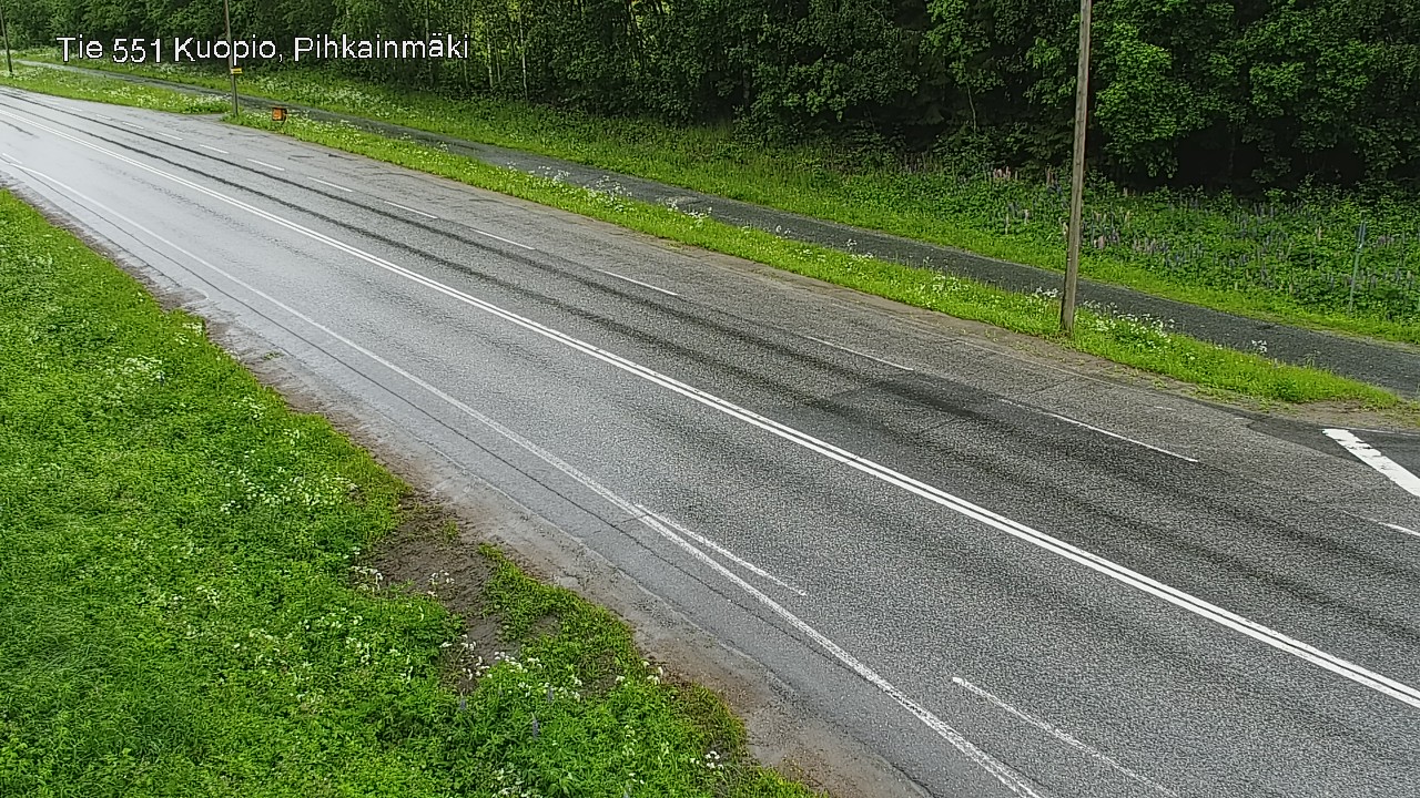 Kelikamerat Kuva Tie 551 Kuopio, Pihkainmäki, Kuopio, Pohjois-Savo