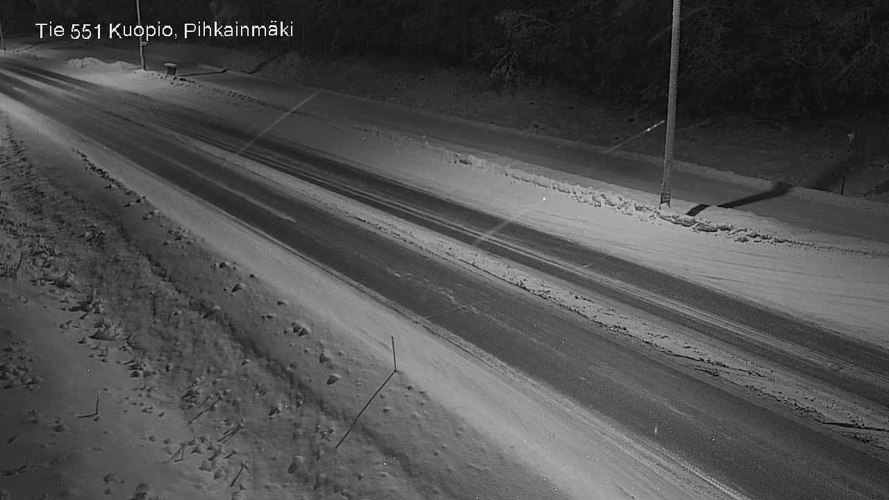 Kelikamerat Kuva Tie 551 Kuopio, Pihkainmäki, Kuopio, Pohjois-Savo