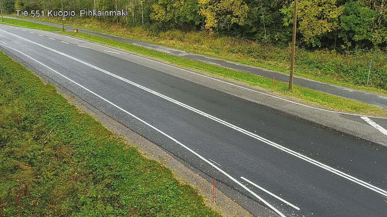 Kelikamerat Kuva Tie 551 Kuopio, Pihkainmäki, Kuopio, Pohjois-Savo