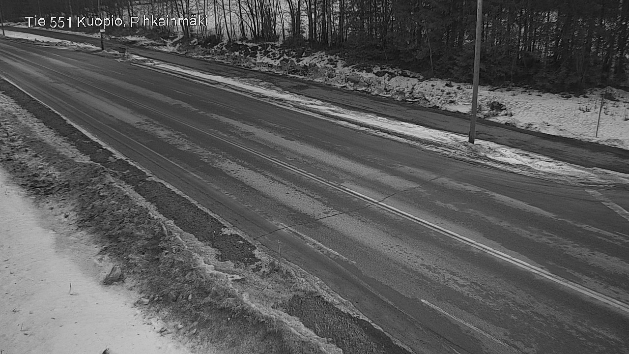 Kelikamerat Kuva Tie 551 Kuopio, Pihkainmäki, Kuopio, Pohjois-Savo