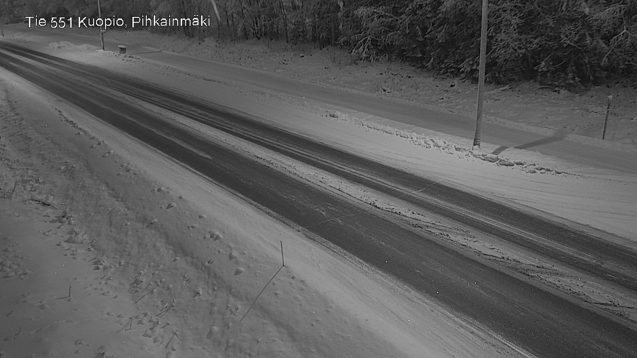 Kelikamerat Kuva Tie 551 Kuopio, Pihkainmäki, Kuopio, Pohjois-Savo