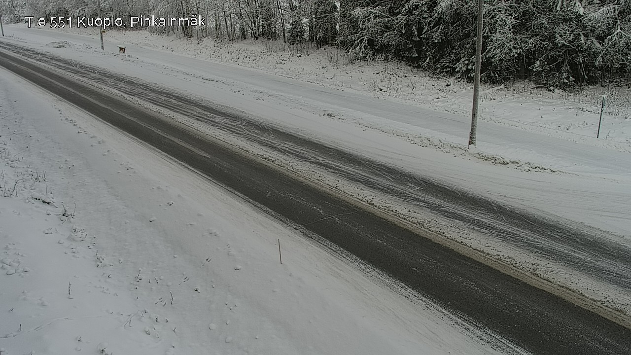 Kelikamerat Kuva Tie 551 Kuopio, Pihkainmäki, Kuopio, Pohjois-Savo