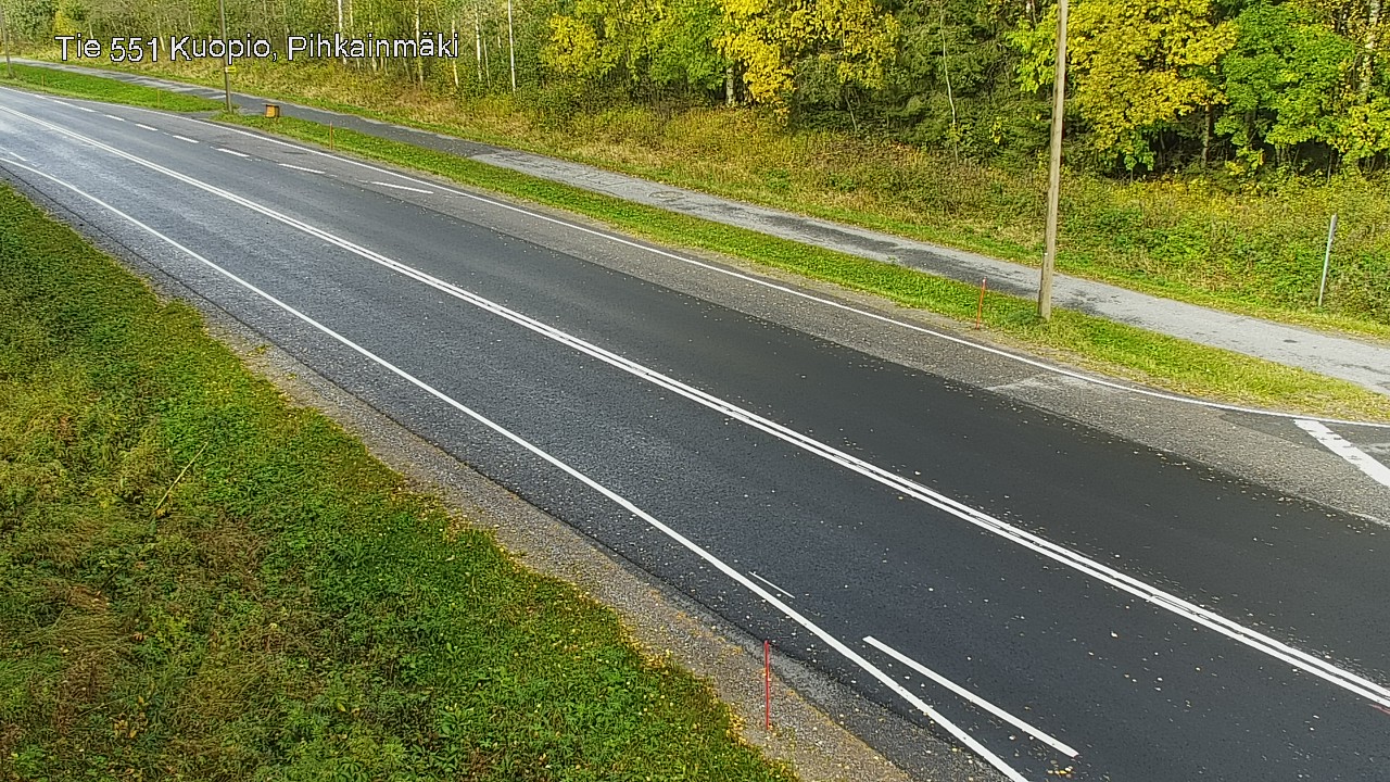 Kelikamerat Kuva Tie 551 Kuopio, Pihkainmäki, Kuopio, Pohjois-Savo