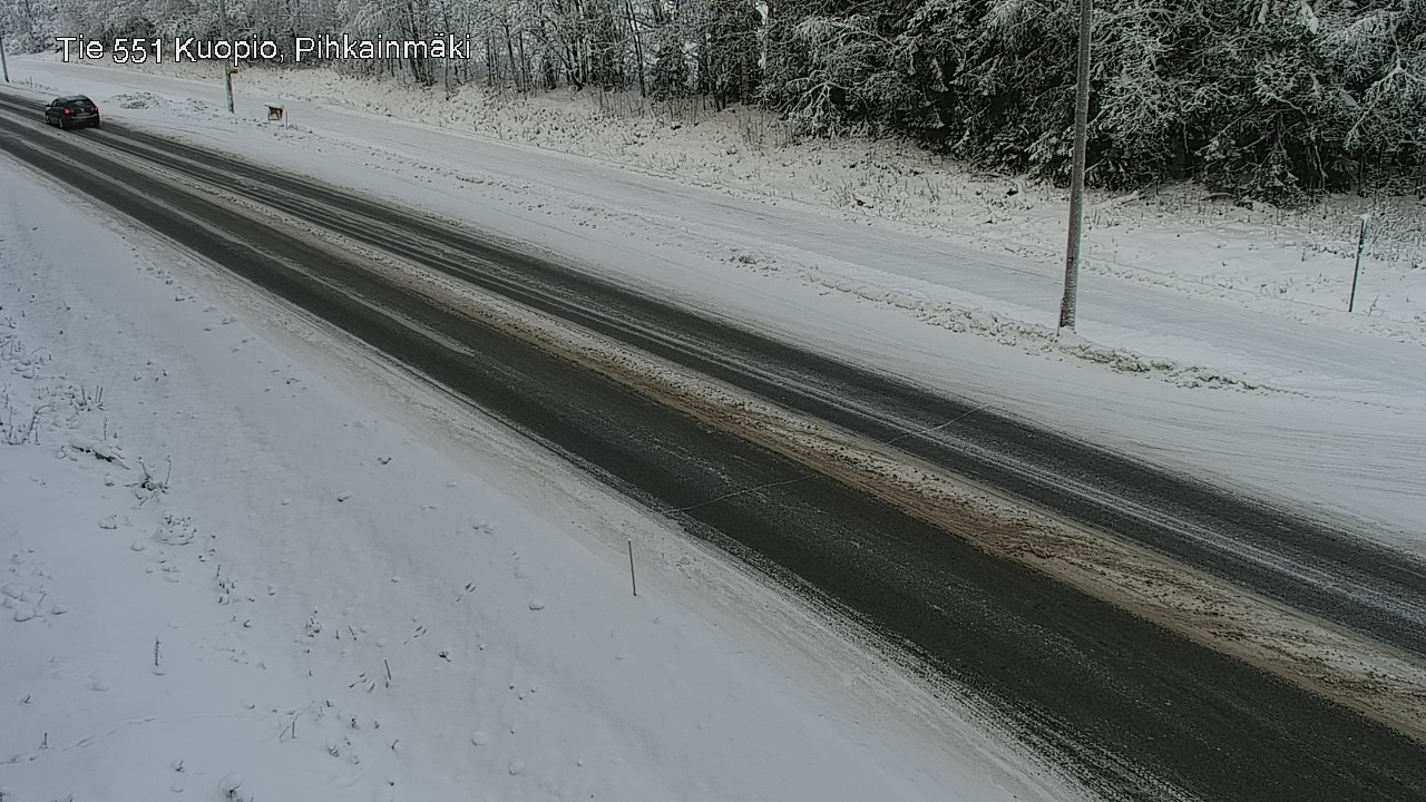 Kelikamerat Kuva Tie 551 Kuopio, Pihkainmäki, Kuopio, Pohjois-Savo