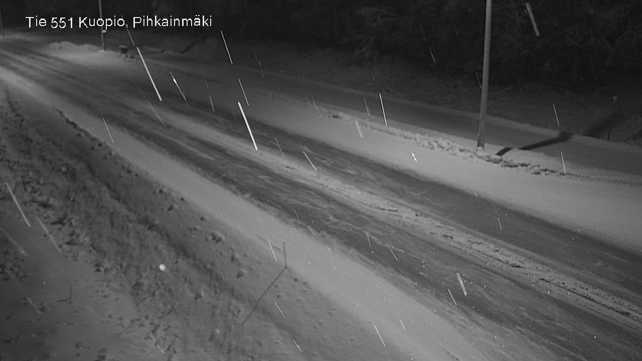 Kelikamerat Kuva Tie 551 Kuopio, Pihkainmäki, Kuopio, Pohjois-Savo