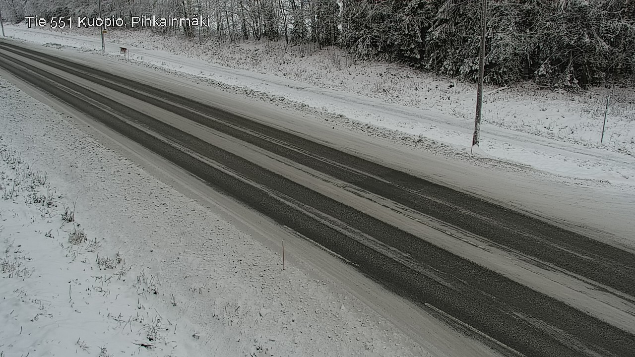 Kelikamerat Kuva Tie 551 Kuopio, Pihkainmäki, Kuopio, Pohjois-Savo