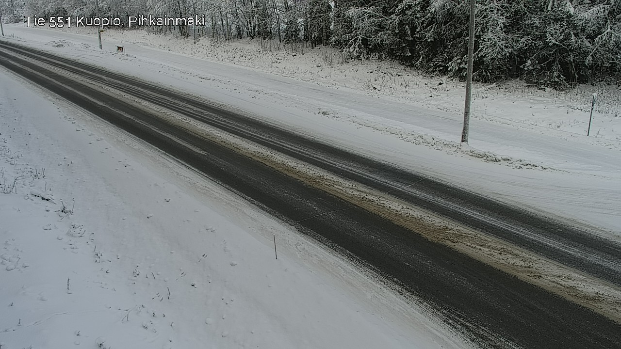 Kelikamerat Kuva Tie 551 Kuopio, Pihkainmäki, Kuopio, Pohjois-Savo