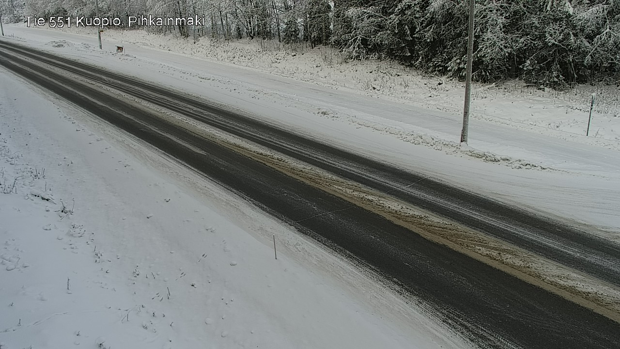 Kelikamerat Kuva Tie 551 Kuopio, Pihkainmäki, Kuopio, Pohjois-Savo