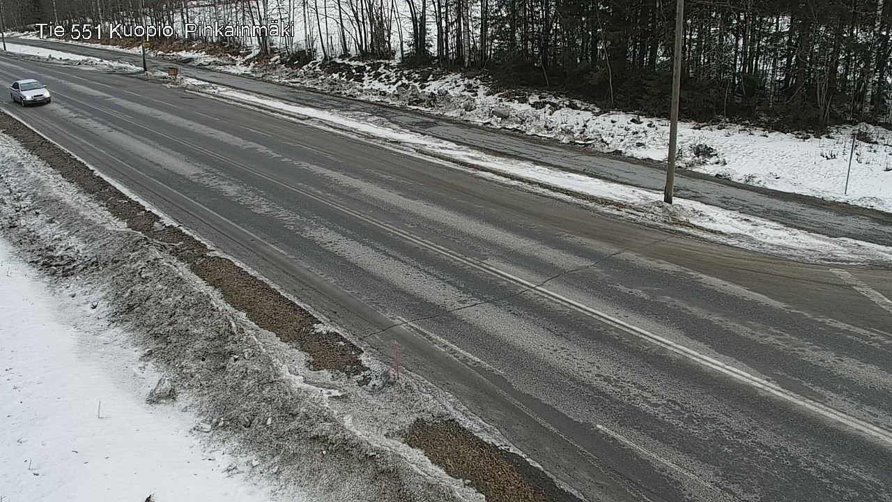 Kelikamerat Kuva Tie 551 Kuopio, Pihkainmäki, Kuopio, Pohjois-Savo