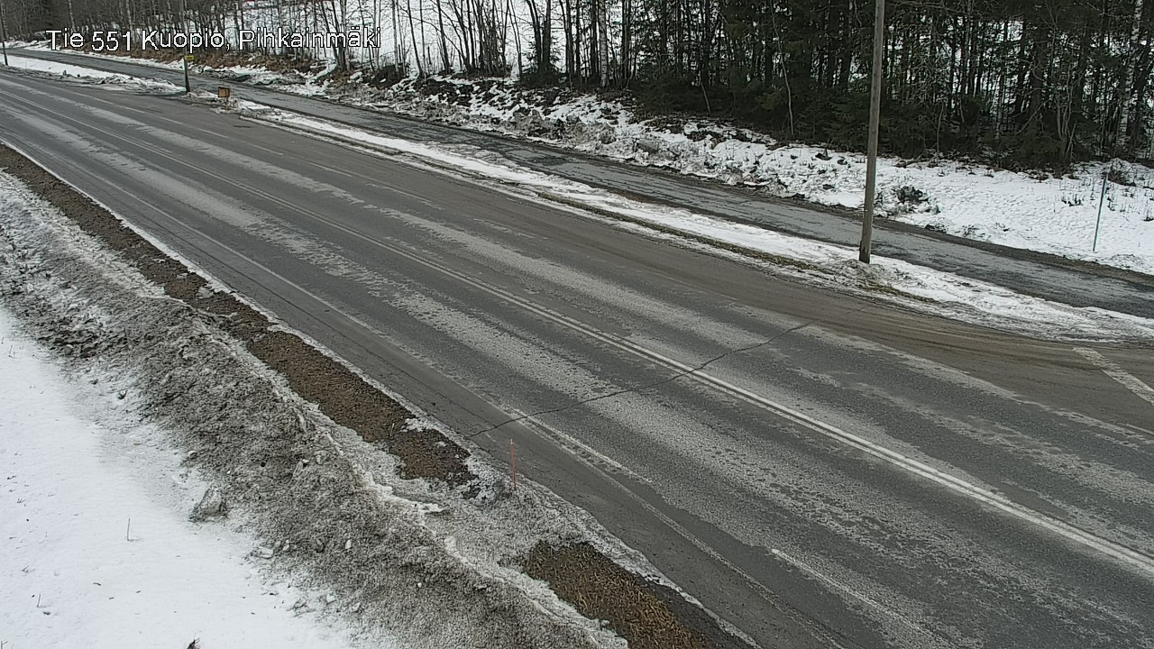 Kelikamerat Kuva Tie 551 Kuopio, Pihkainmäki, Kuopio, Pohjois-Savo