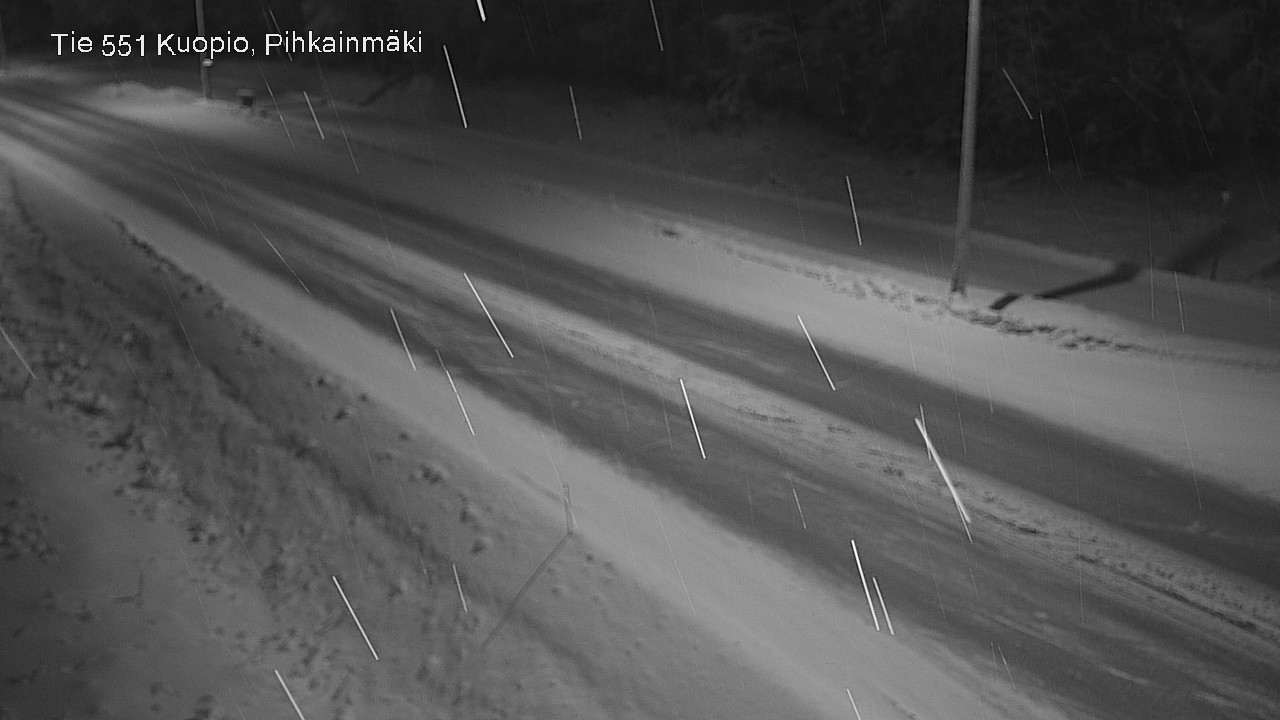 Kelikamerat Kuva Tie 551 Kuopio, Pihkainmäki, Kuopio, Pohjois-Savo