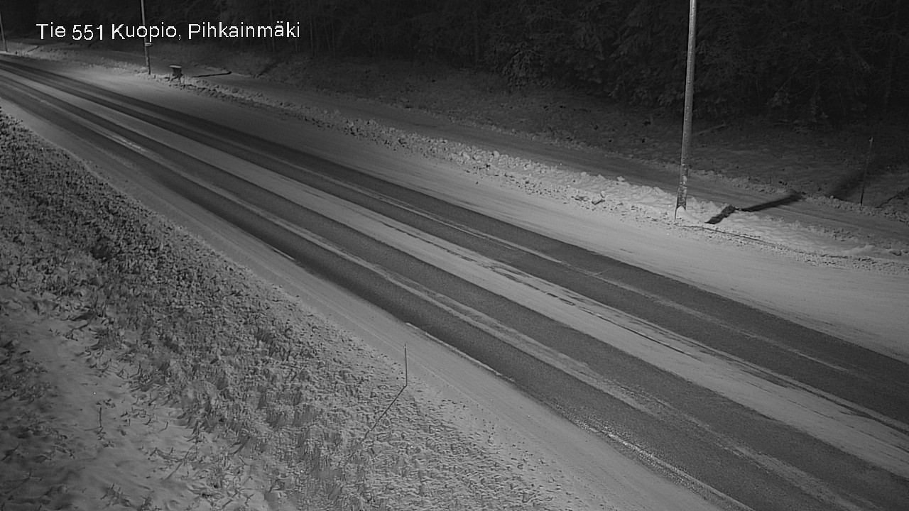 Kelikamerat Kuva Tie 551 Kuopio, Pihkainmäki, Kuopio, Pohjois-Savo