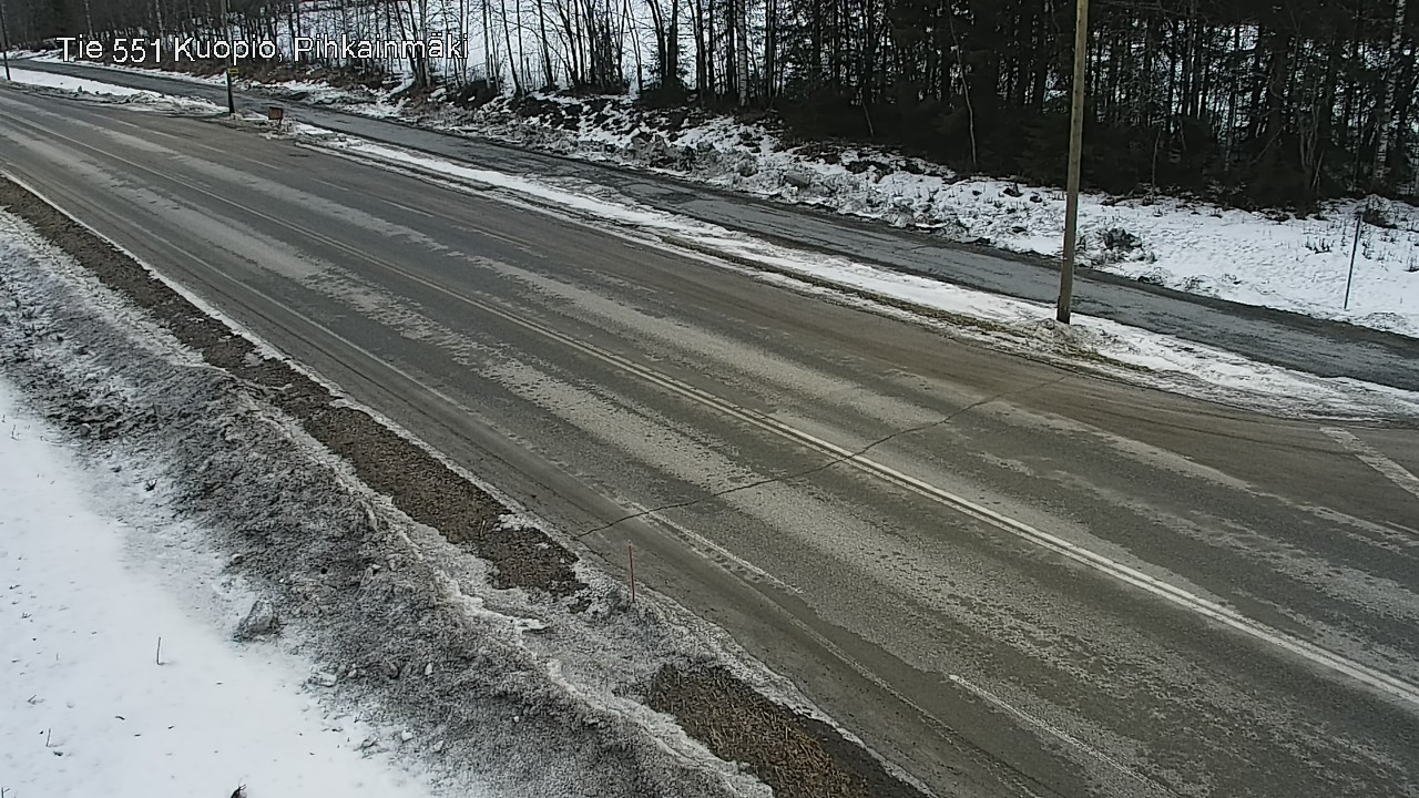 Kelikamerat Kuva Tie 551 Kuopio, Pihkainmäki, Kuopio, Pohjois-Savo