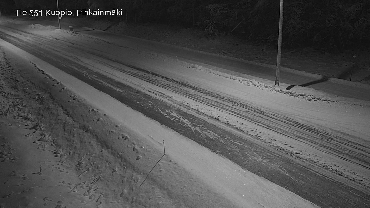 Kelikamerat Kuva Tie 551 Kuopio, Pihkainmäki, Kuopio, Pohjois-Savo