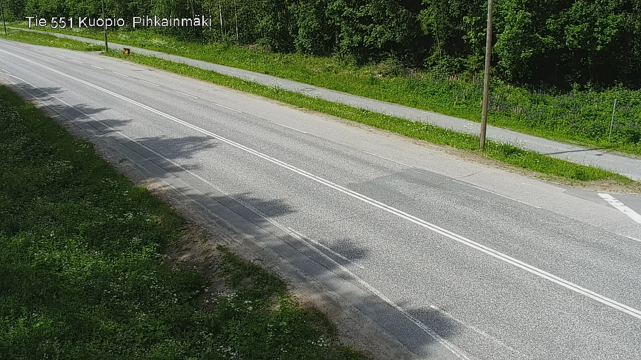 Kelikamerat Kuva Tie 551 Kuopio, Pihkainmäki, Kuopio, Pohjois-Savo