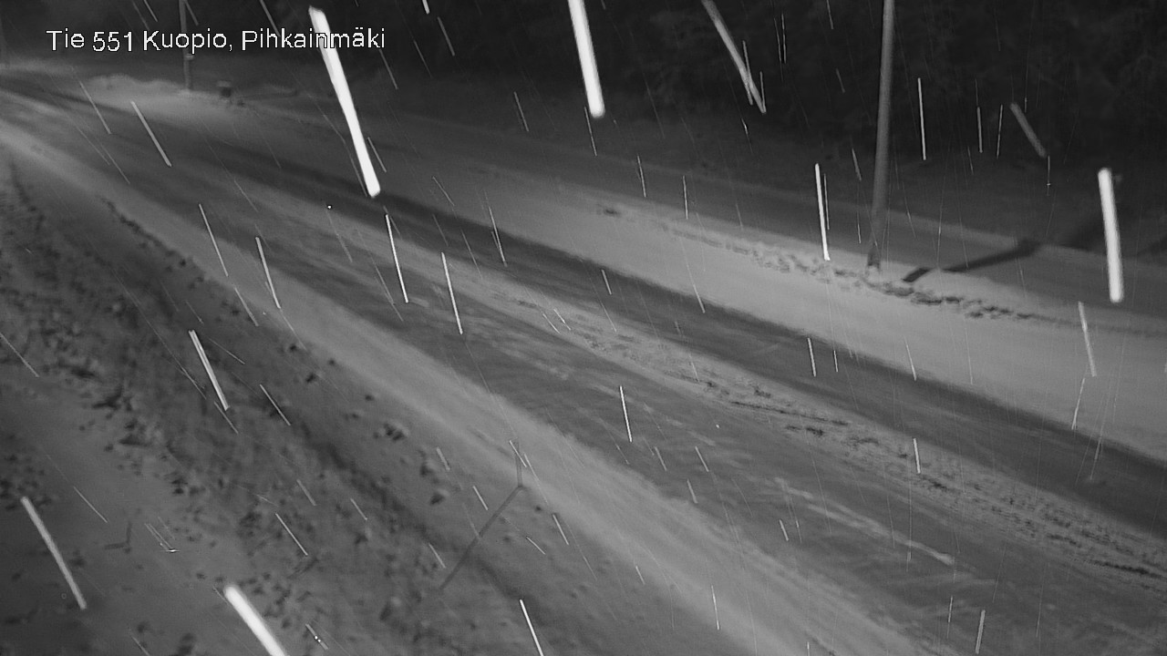 Kelikamerat Kuva Tie 551 Kuopio, Pihkainmäki, Kuopio, Pohjois-Savo