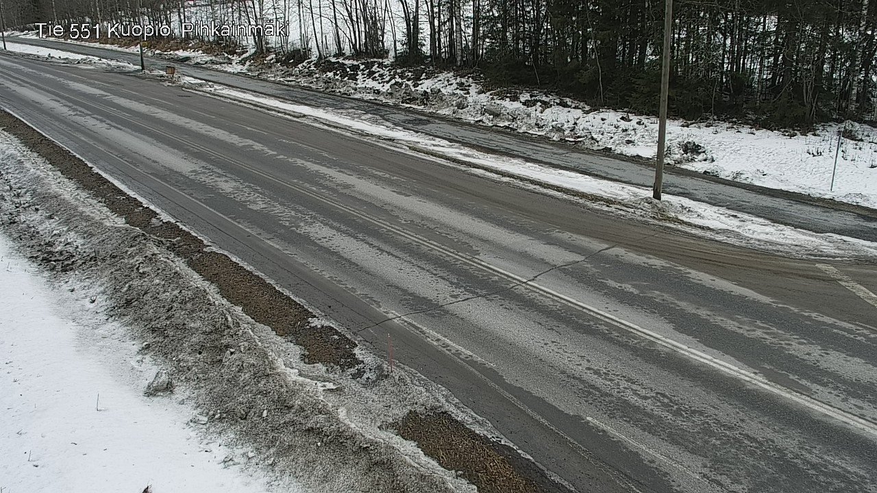 Kelikamerat Kuva Tie 551 Kuopio, Pihkainmäki, Kuopio, Pohjois-Savo