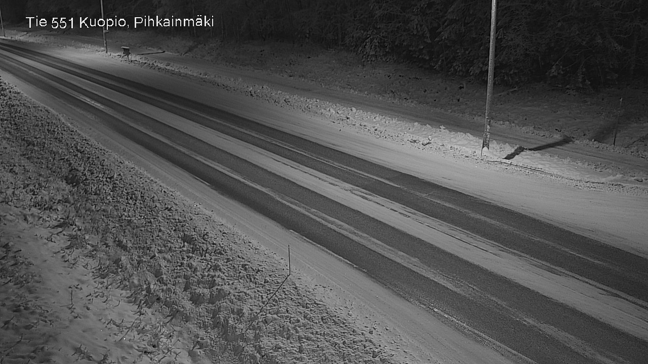 Kelikamerat Kuva Tie 551 Kuopio, Pihkainmäki, Kuopio, Pohjois-Savo