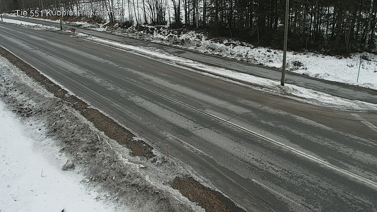 Kelikamerat Kuva Tie 551 Kuopio, Pihkainmäki, Kuopio, Pohjois-Savo