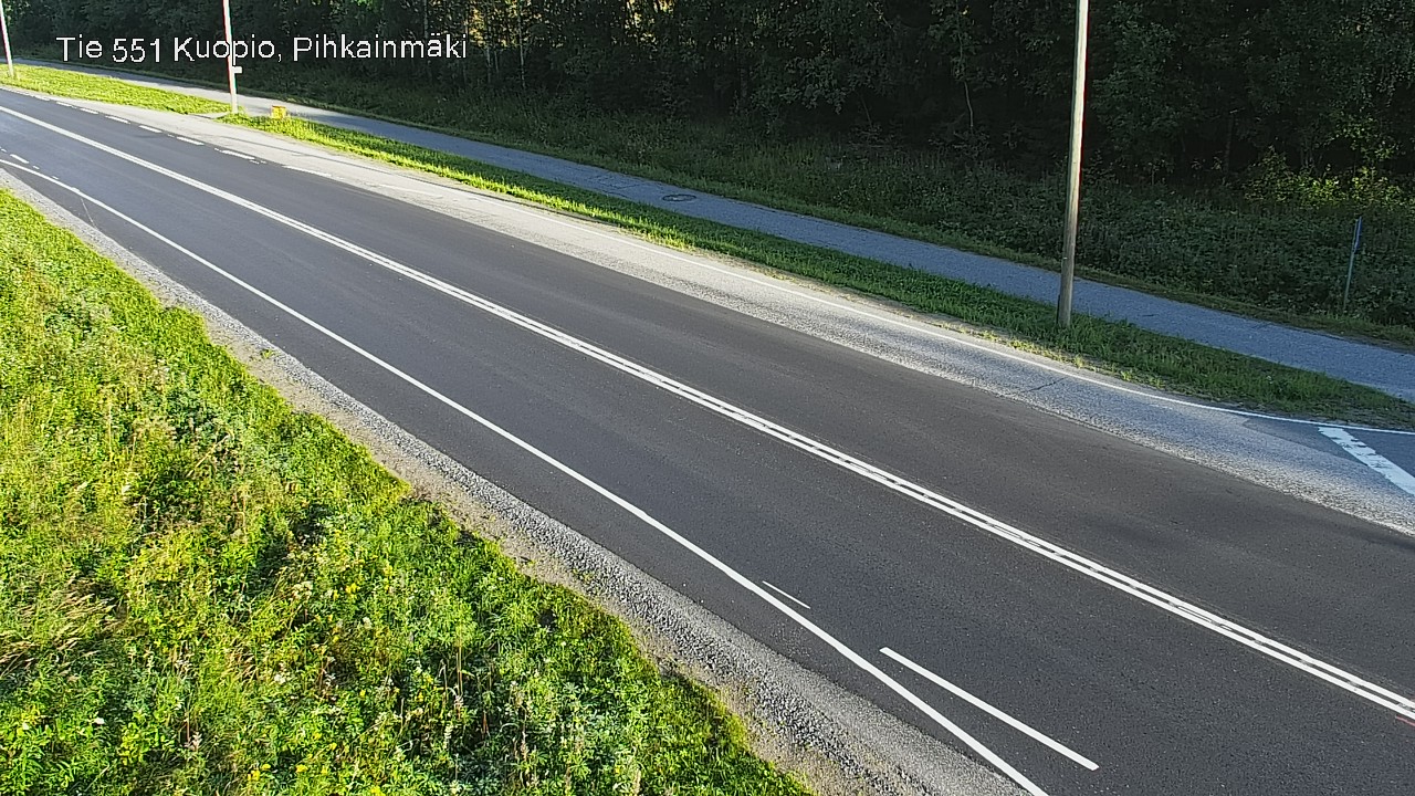 Kelikamerat Kuva Tie 551 Kuopio, Pihkainmäki, Kuopio, Pohjois-Savo