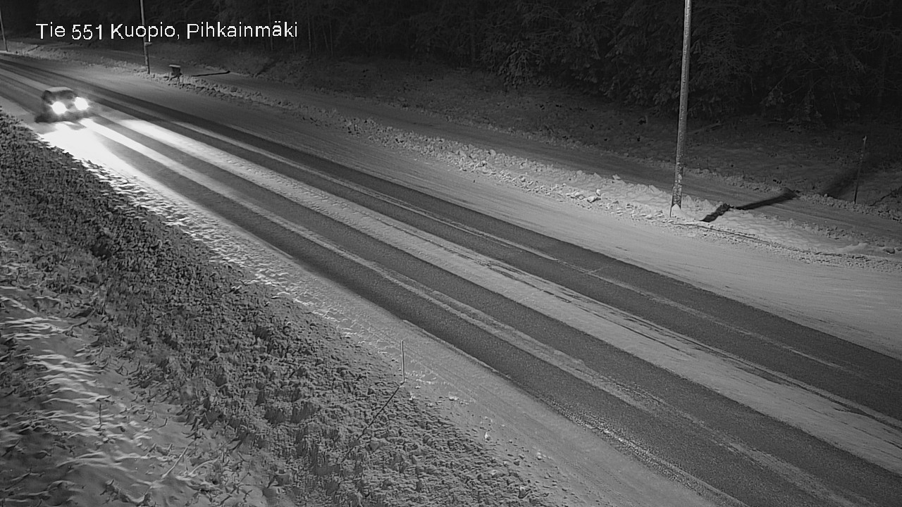 Kelikamerat Kuva Tie 551 Kuopio, Pihkainmäki, Kuopio, Pohjois-Savo