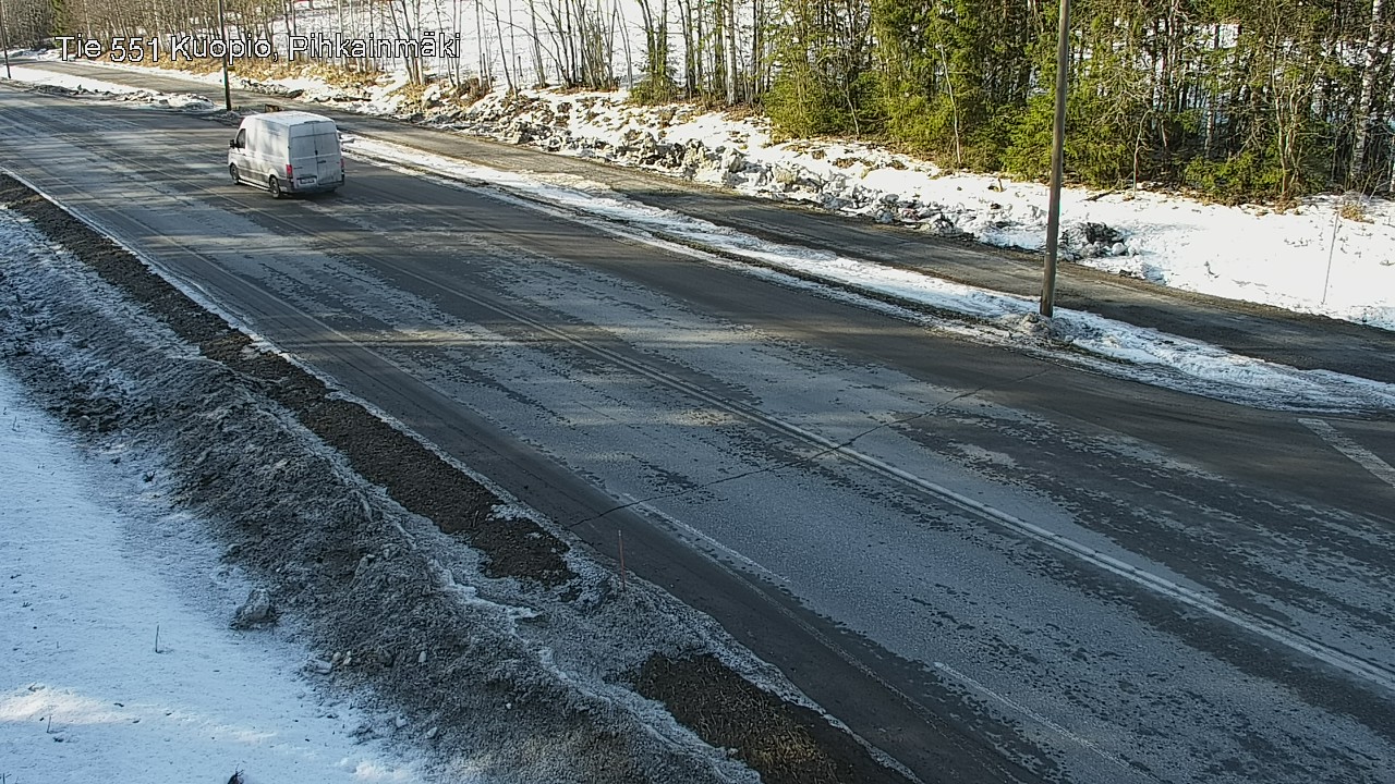 Kelikamerat Kuva Tie 551 Kuopio, Pihkainmäki, Kuopio, Pohjois-Savo