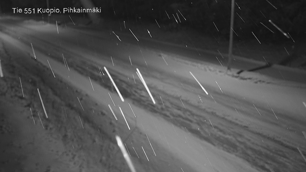 Kelikamerat Kuva Tie 551 Kuopio, Pihkainmäki, Kuopio, Pohjois-Savo