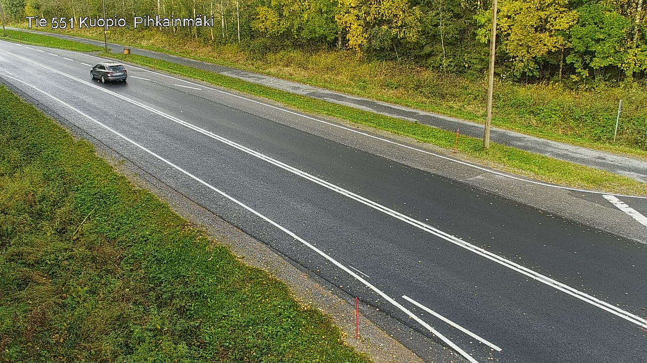 Kelikamerat Kuva Tie 551 Kuopio, Pihkainmäki, Kuopio, Pohjois-Savo