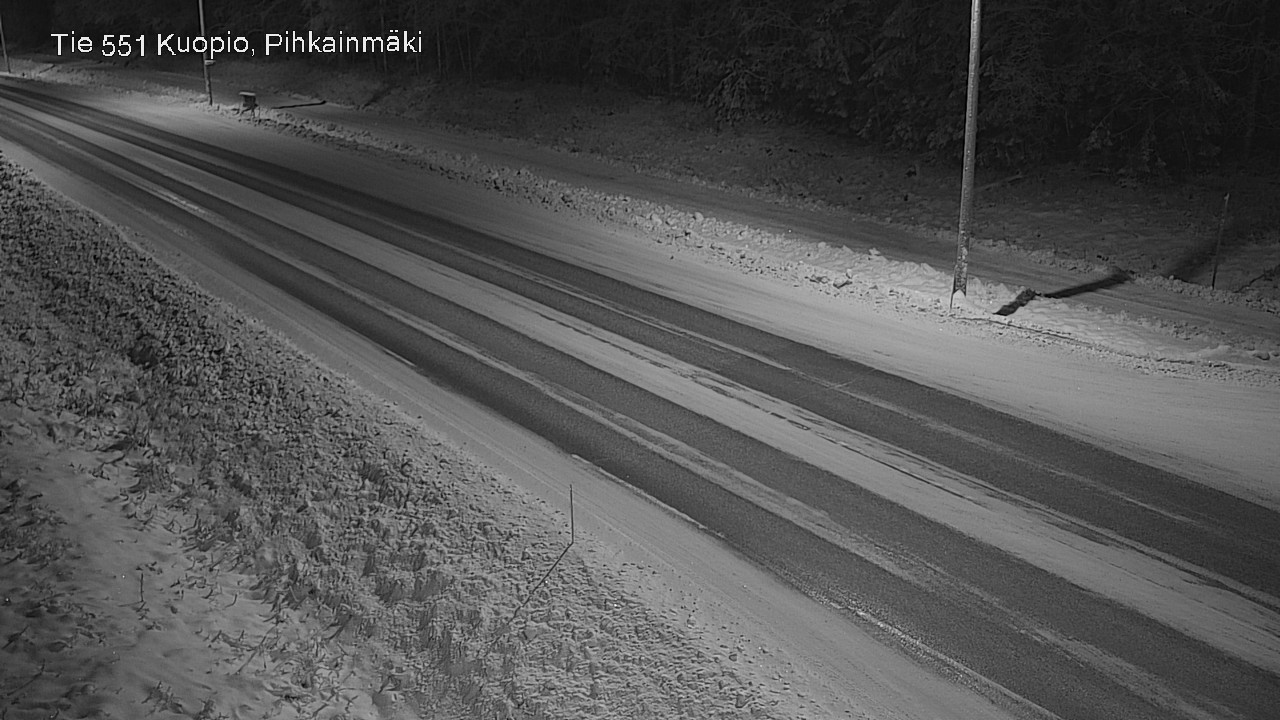 Kelikamerat Kuva Tie 551 Kuopio, Pihkainmäki, Kuopio, Pohjois-Savo