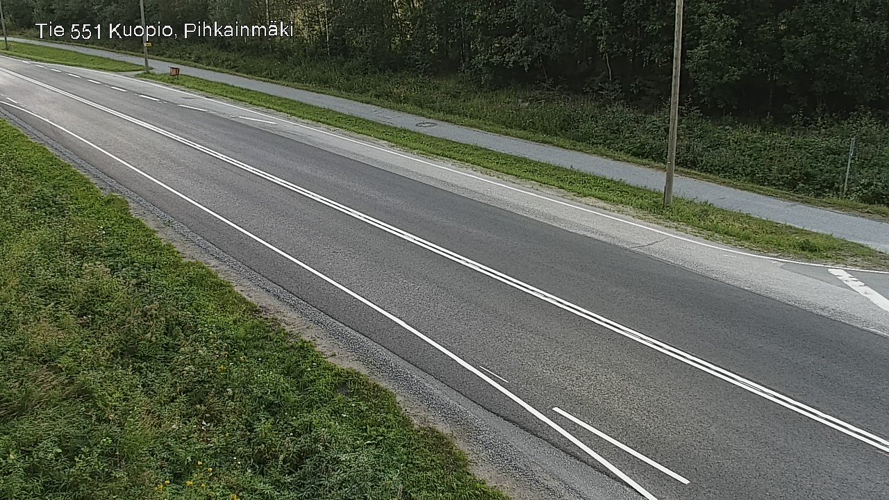Kelikamerat Kuva Tie 551 Kuopio, Pihkainmäki, Kuopio, Pohjois-Savo