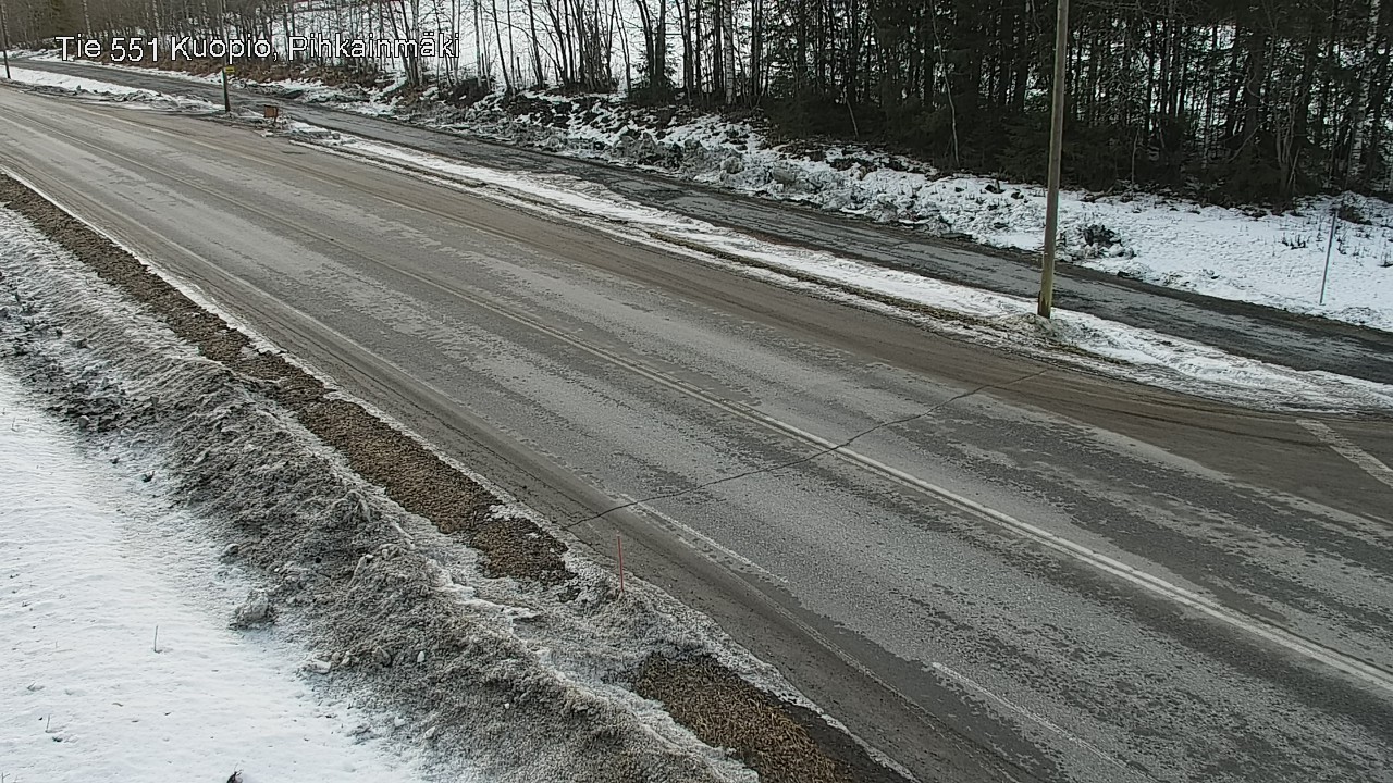 Kelikamerat Kuva Tie 551 Kuopio, Pihkainmäki, Kuopio, Pohjois-Savo