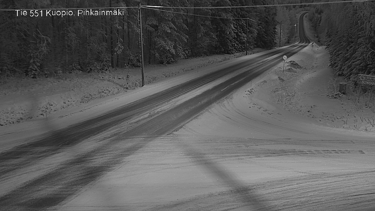Kelikamerat Kuva Tie 551 Kuopio, Pihkainmäki, Kuopio, Pohjois-Savo