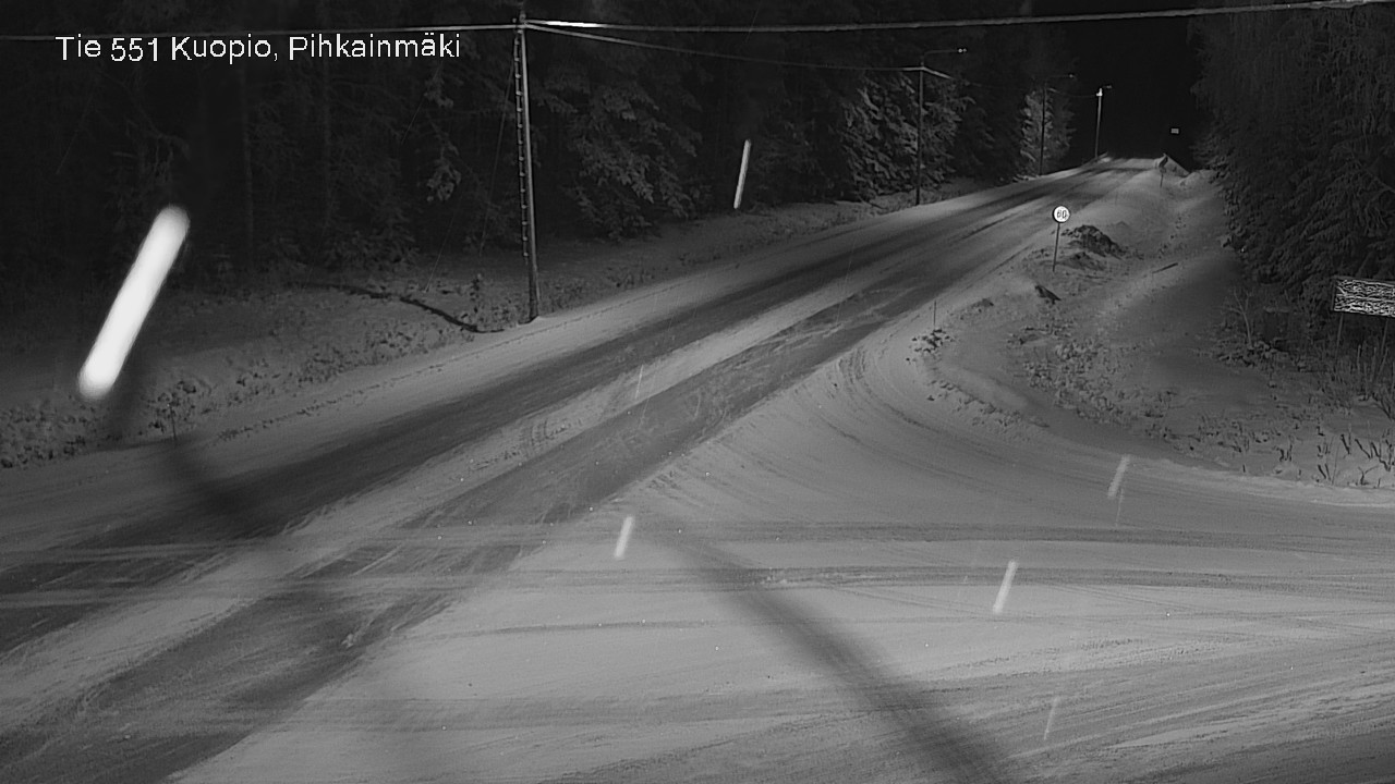 Kelikamerat Kuva Tie 551 Kuopio, Pihkainmäki, Kuopio, Pohjois-Savo