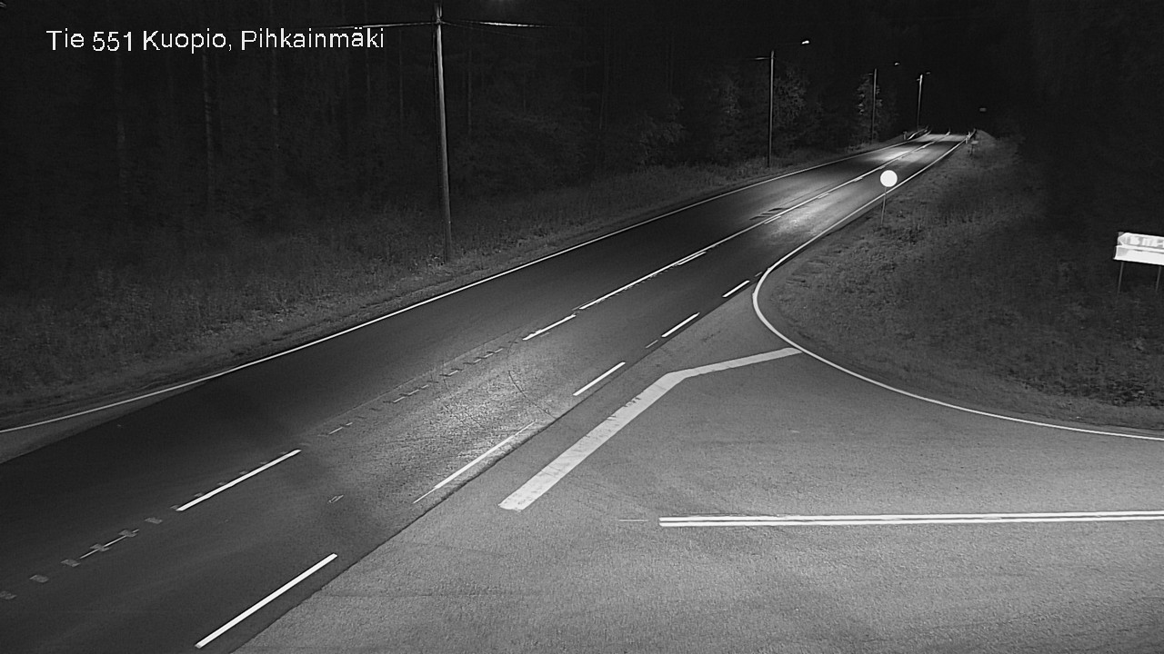 Kelikamerat Kuva Tie 551 Kuopio, Pihkainmäki, Kuopio, Pohjois-Savo