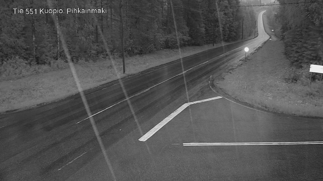Kelikamerat Kuva Tie 551 Kuopio, Pihkainmäki, Kuopio, Pohjois-Savo