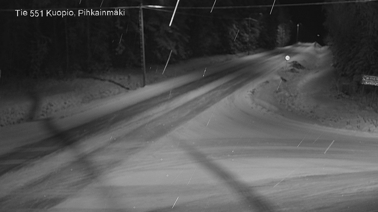 Kelikamerat Kuva Tie 551 Kuopio, Pihkainmäki, Kuopio, Pohjois-Savo