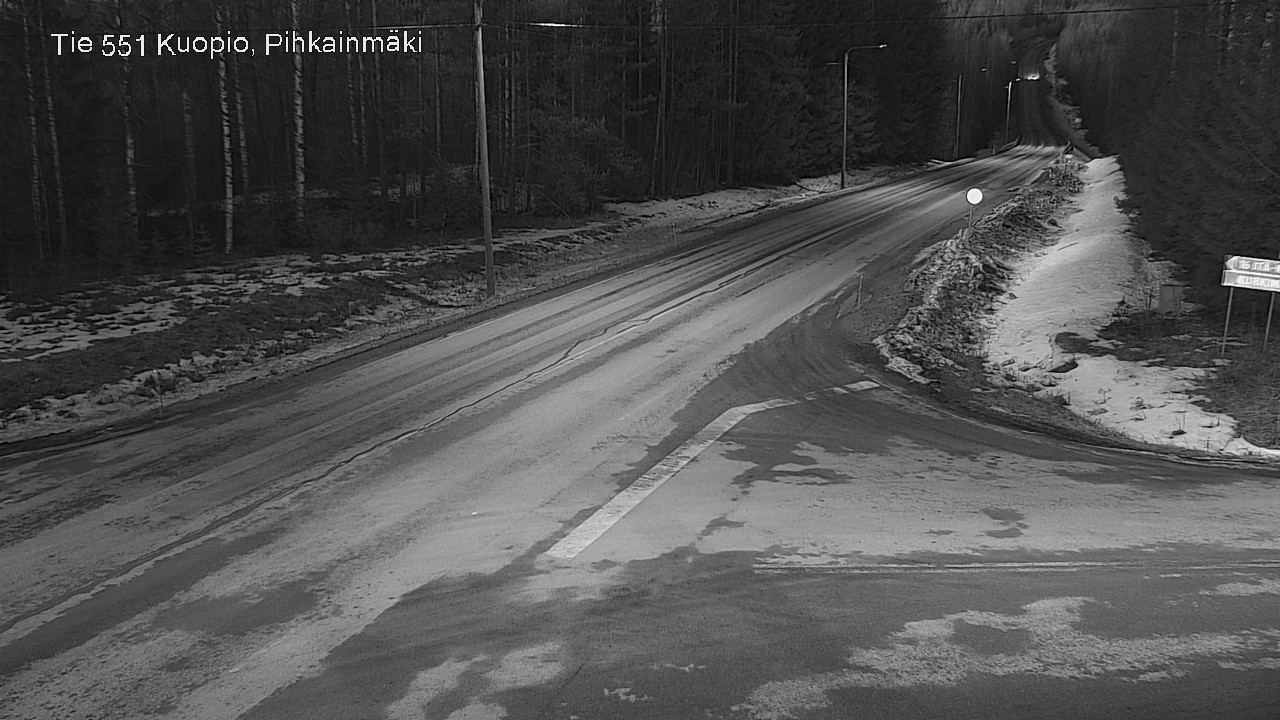 Kelikamerat Kuva Tie 551 Kuopio, Pihkainmäki, Kuopio, Pohjois-Savo