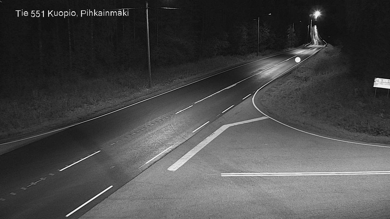 Kelikamerat Kuva Tie 551 Kuopio, Pihkainmäki, Kuopio, Pohjois-Savo