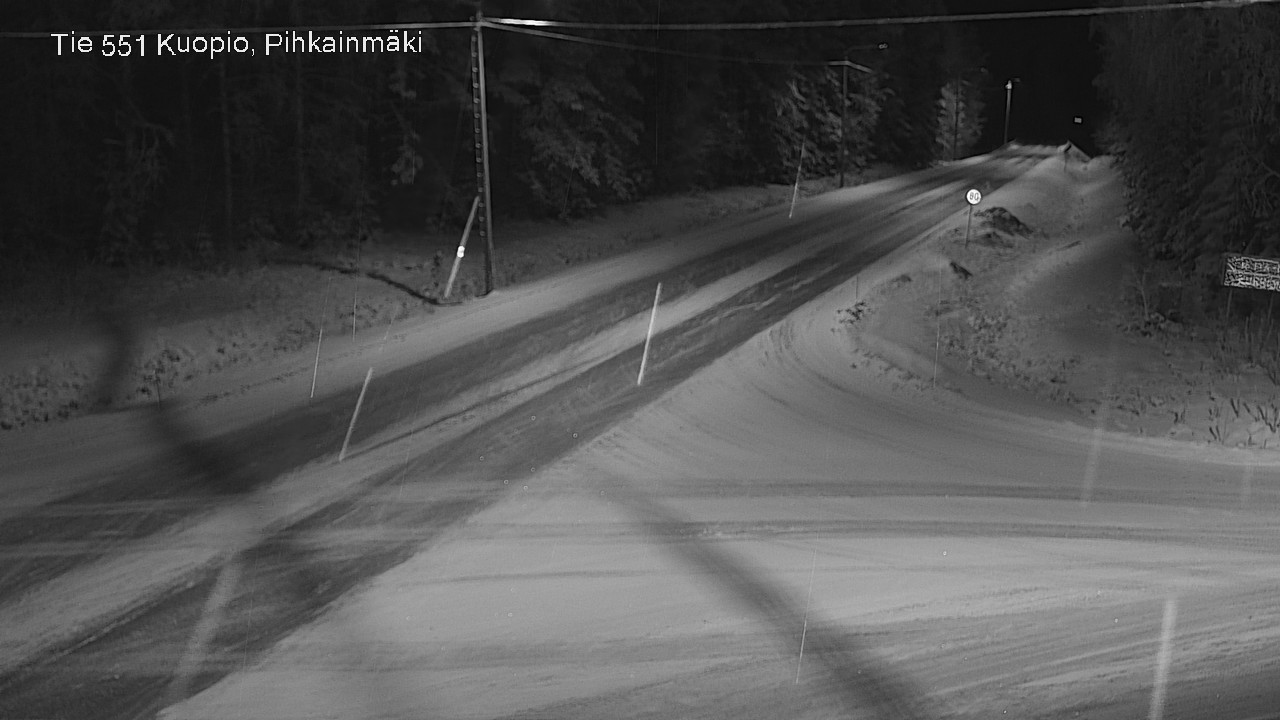 Kelikamerat Kuva Tie 551 Kuopio, Pihkainmäki, Kuopio, Pohjois-Savo