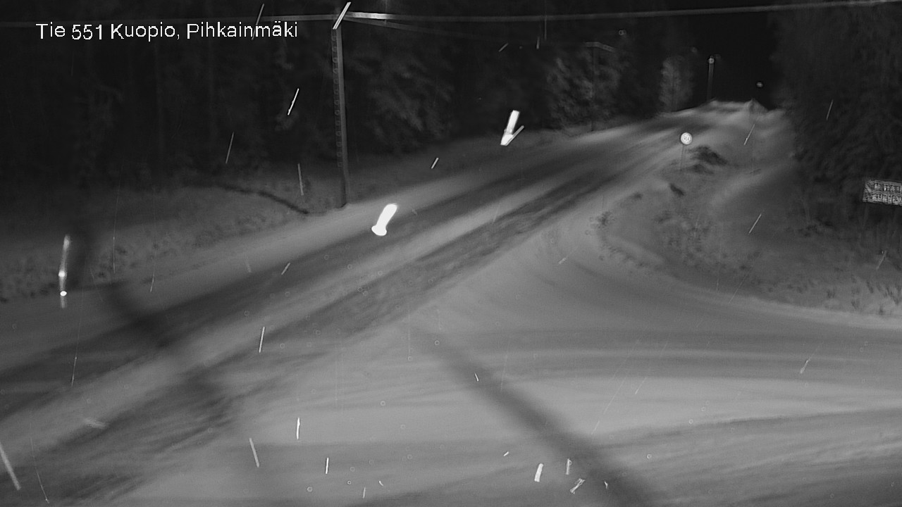 Kelikamerat Kuva Tie 551 Kuopio, Pihkainmäki, Kuopio, Pohjois-Savo