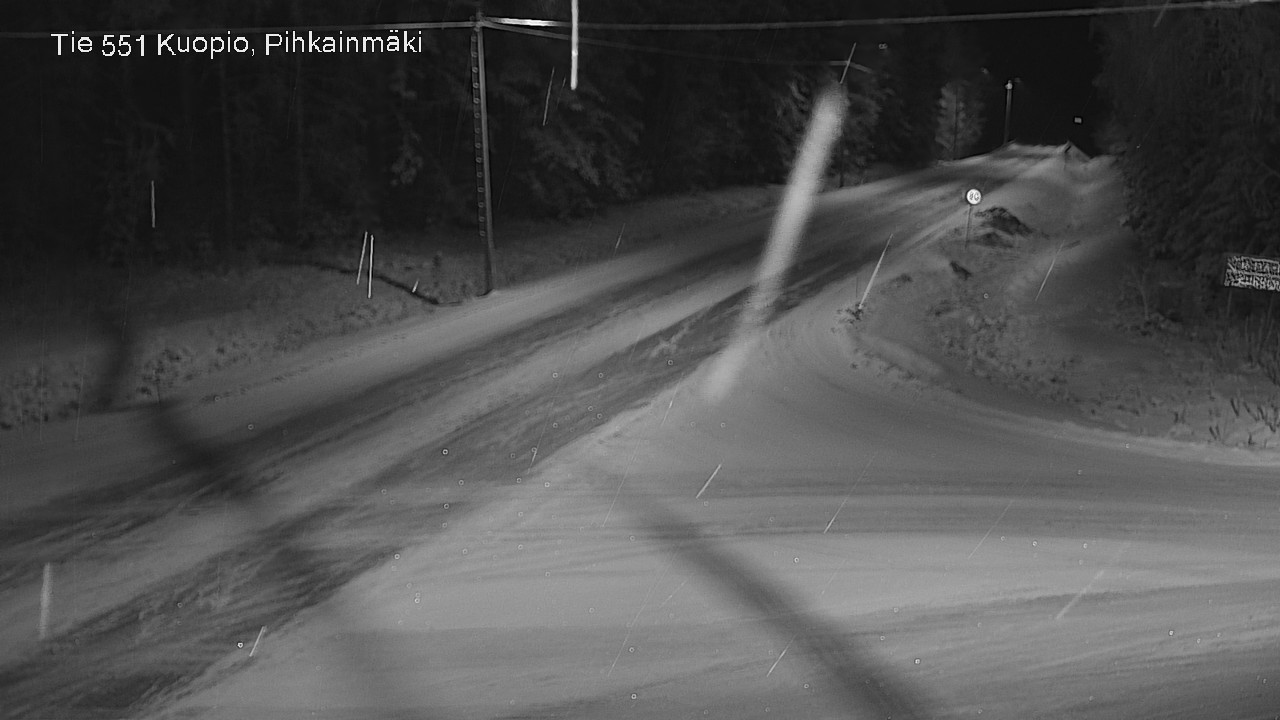 Kelikamerat Kuva Tie 551 Kuopio, Pihkainmäki, Kuopio, Pohjois-Savo