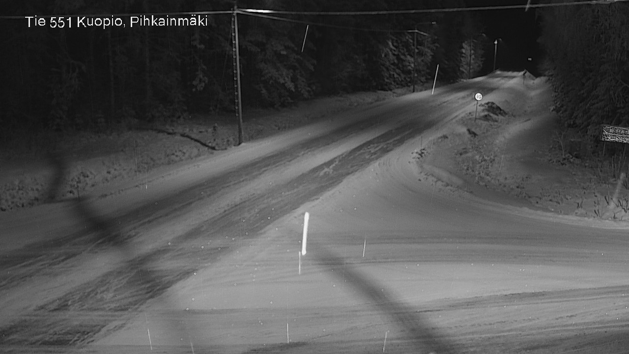 Kelikamerat Kuva Tie 551 Kuopio, Pihkainmäki, Kuopio, Pohjois-Savo