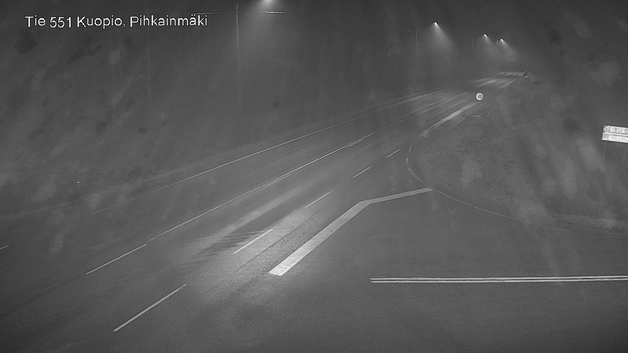 Kelikamerat Kuva Tie 551 Kuopio, Pihkainmäki, Kuopio, Pohjois-Savo