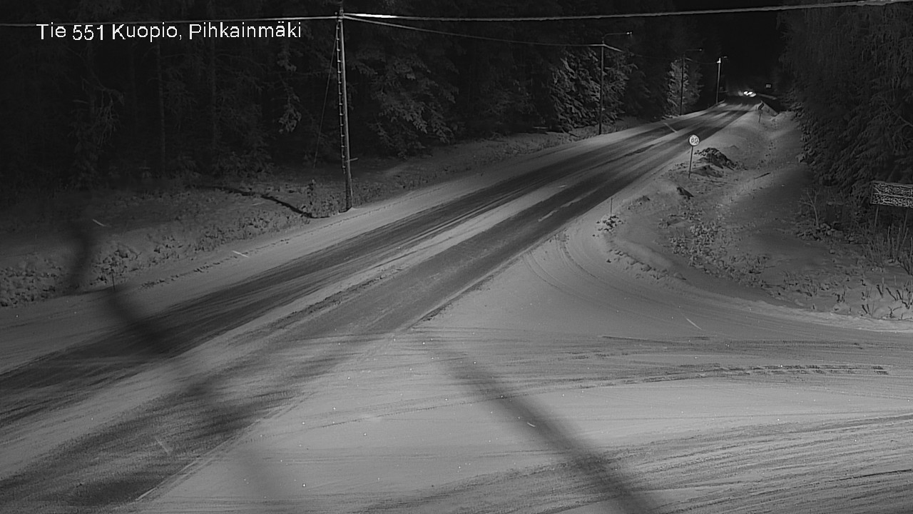 Kelikamerat Kuva Tie 551 Kuopio, Pihkainmäki, Kuopio, Pohjois-Savo