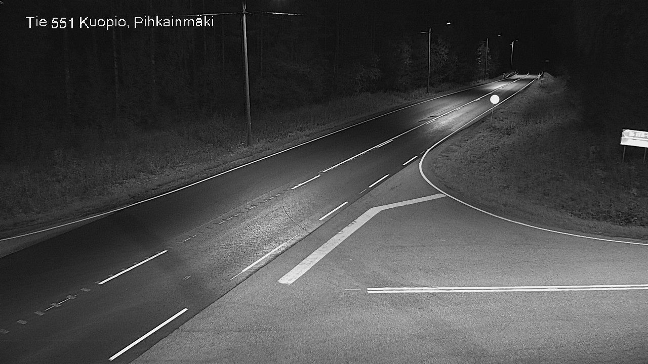 Kelikamerat Kuva Tie 551 Kuopio, Pihkainmäki, Kuopio, Pohjois-Savo